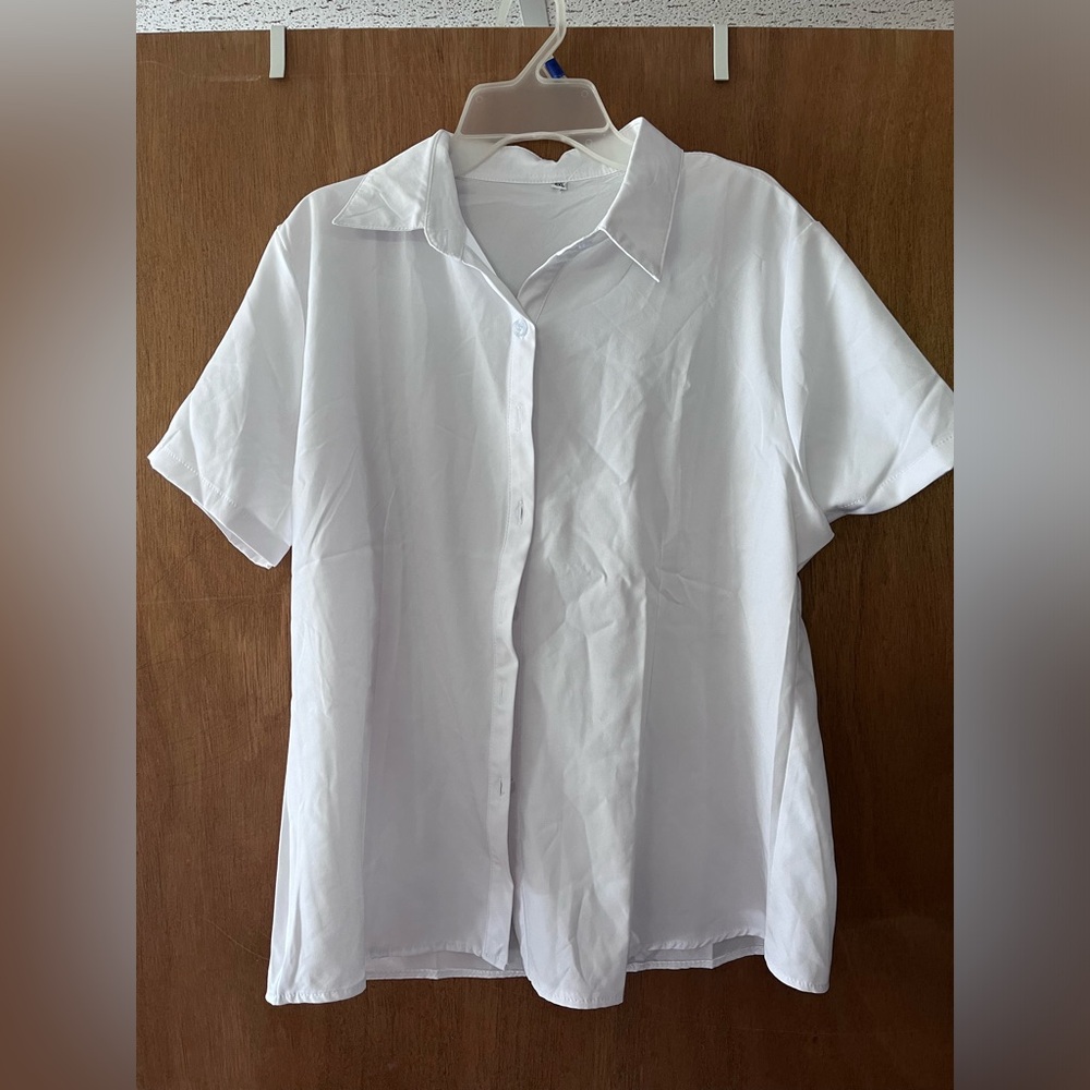 White button down shirt